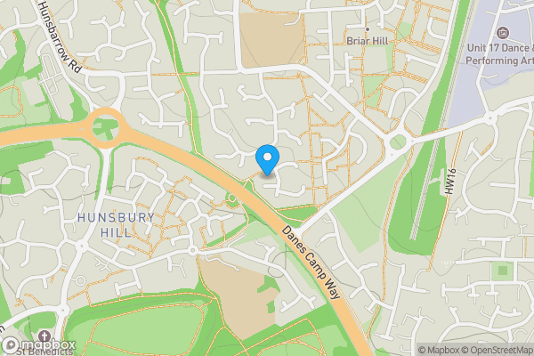 Map location for 57 Piccadilly Close, Northampton, Northamptonshire, NN4 8RU
