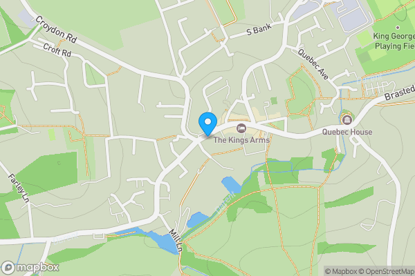 Map location for 17(A)-19, High Street, Westerham, TN16 1RA