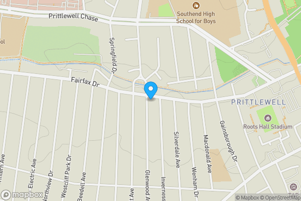 Map location for Freeholds, 190,192,194 & 196 Fairfax Drive, Westcliff on Sea, Essex, SS0 9BG