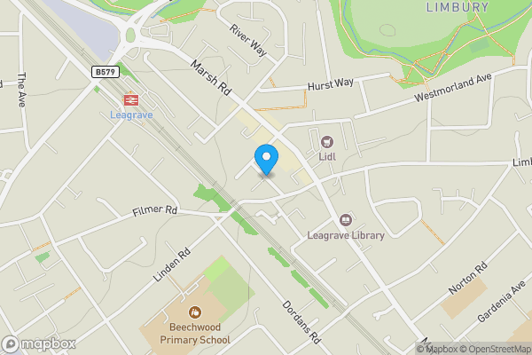 Map location for Empress Road, Luton, Bedfordshire, LU3 2RE