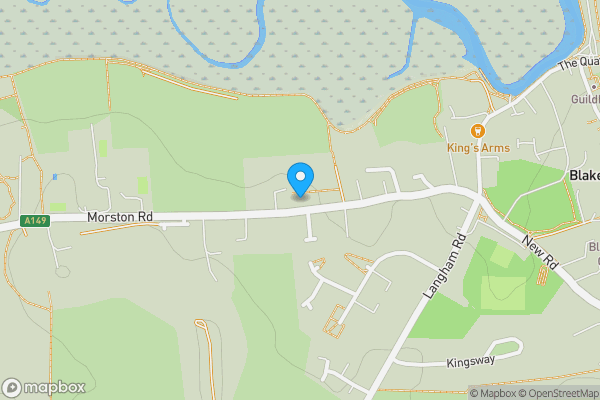 Map location for Briar Cottage 62 Morston Road, Blakeney, Holt, Norfolk NR25 7BE