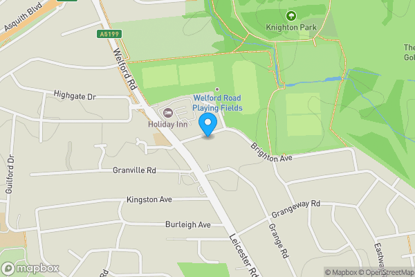 Map location for 9 Brighton Avenue, Wigston, Leicestershire LE18 1JA