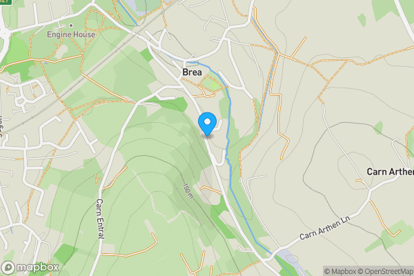 Map location for Chapel Hill Farm,  Plantation, Troon, Camborne, TR14 9JP