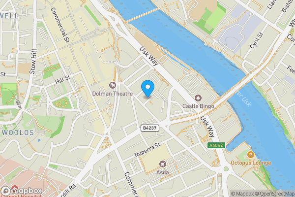 Map location for 3 Powells Place, Newport, Gwent, NP20 1EL