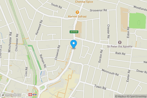 Map location for 126 & 126a Hertford Road, London, N9 7HL