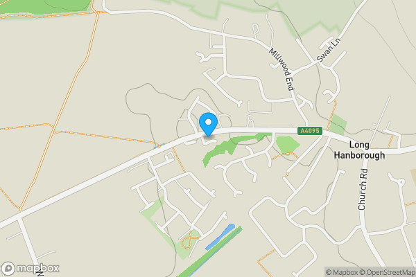 Map location for 19 Witney Road, Long Hanborough, Witney, OX29 8BH