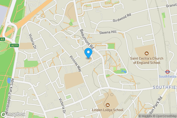 Map location for 8 Stoford Close, Wimbledon, London, SW19 6TJ
