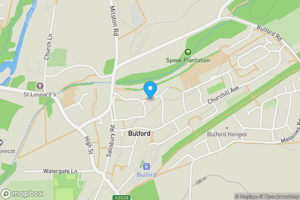 Map location for Meadow Road, Salisbury, Wiltshire, SP4 9DN