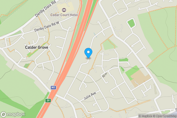 Map location for Howard Crescent, WAKEFIELD, West Yorkshire, WF4 3AH