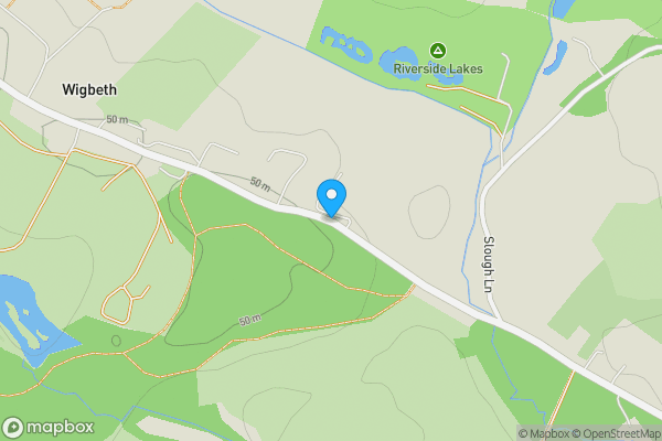 Map location for Horton Road Wimborne, Dorset, BH21