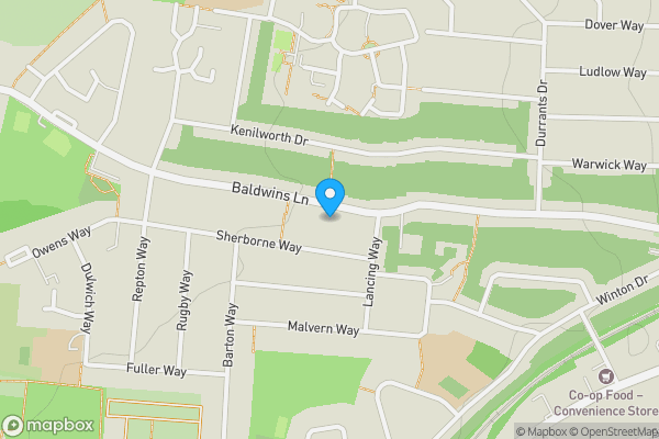 Map location for 209 Baldwins Lane, Croxley Green, Rickmansworth, WD3 3LH