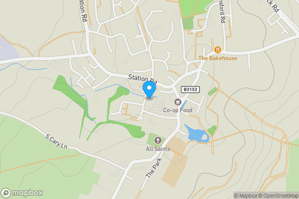 Map location for 7 Millbrook Gardens, Castle Cary, Somerset, BA7 7EE