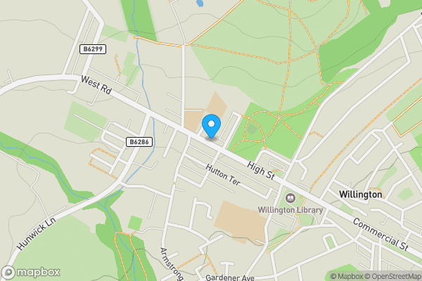 Map location for 18 High Street, Willington, Crook, County Durham, DL15 0PD