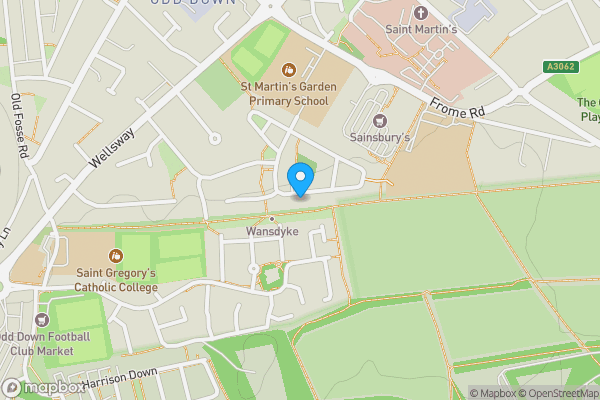 Map location for 76 Cranmore Place, Odd Down, BA2 2UP