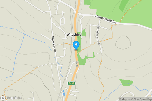 Map location for Whalley Road, BLACKBURN, Lancashire, BB1 9LF