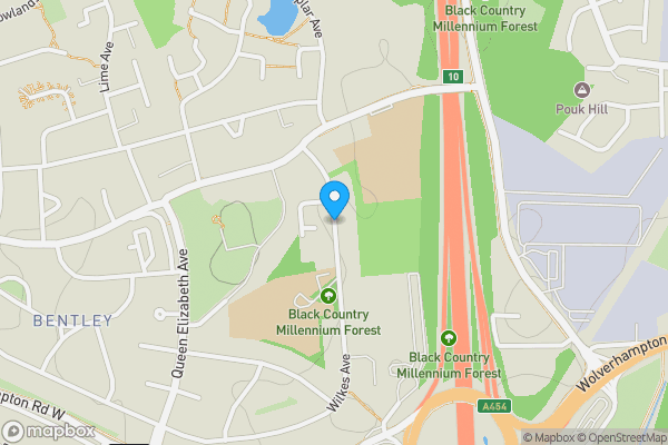 Map location for Wilkes Avenue, WALSALL, West Midlands, WS2 0JL