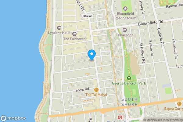Map location for 177-181 Lytham Road, Blackpool FY1 6EU