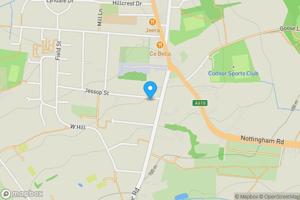 Map location for 5 Jessop Street, Codnor, Ripley, Derbyshire, DE5 9RN