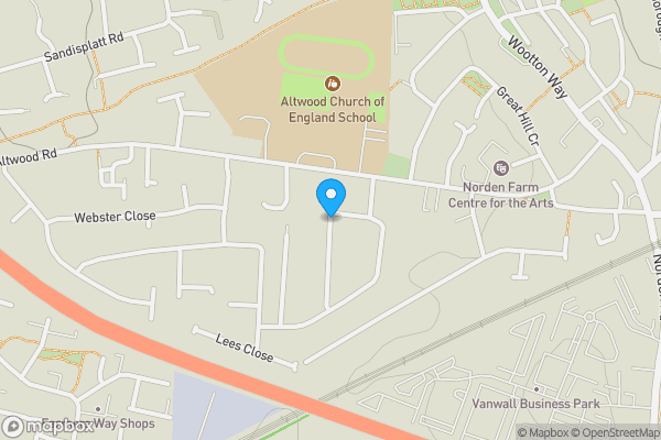 Map location for Altwood Close, Maidenhead, Berkshire, SL6 4PP