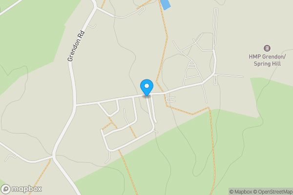 Map location for 10 Garages at Springhill Road, Grendon Underwood, Aylesbury, Buckinghamshire, HP18 0TF