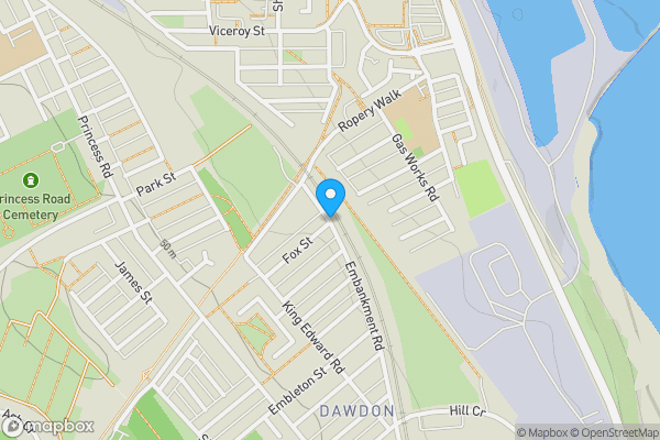 Map location for Fox Street, Seaham , SR7 7LL