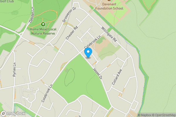 Map location for 15 Jessel Drive, Loughton, Essex, IG10 2EX