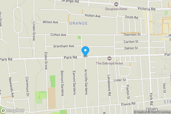 Map location for Park Road, Hartlepool, County Durham, TS26 9HY