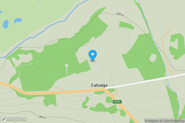 Map location for Highland Steading, 
with Cafe and Holiday Accommodation, Laggan Bridge, By Newtonmore, PH20 1BT