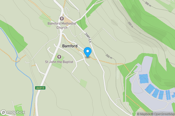 Map location for 8 Brentwood Avenue Bamford, Hope Valley, Derbyshire, S33 0AF