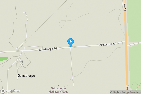 Map location for Gainsthorpe Road, GAINSBOROUGH, Lincolnshire, DN21 4JH