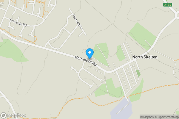 Map location for The North Skelton Social Club, Holmbeck Road, Skelton-In-Cleveland, Saltburn-By-The-Sea, North Yorkshire TS12 2AL