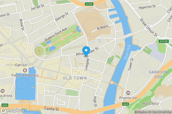 Map location for 19 City Exchange, Lowgate, Hull, North Humberside, HU1 1AA