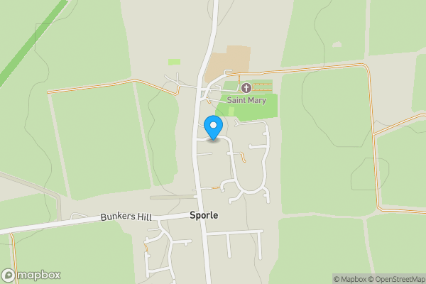 Map location for 7 Priory Place Sporle, Kings Lynn, Norfolk, PE32 2DT