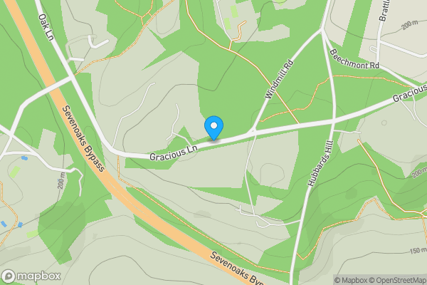 Map location for Long Spring Cottage, Gracious Lane, Sevenoaks, Kent TN13 1TJ