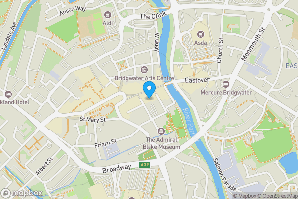 Map location for 19 Fore Street, Let Superdrug Investment, Bridgwater, Somerset, TA6 3NH