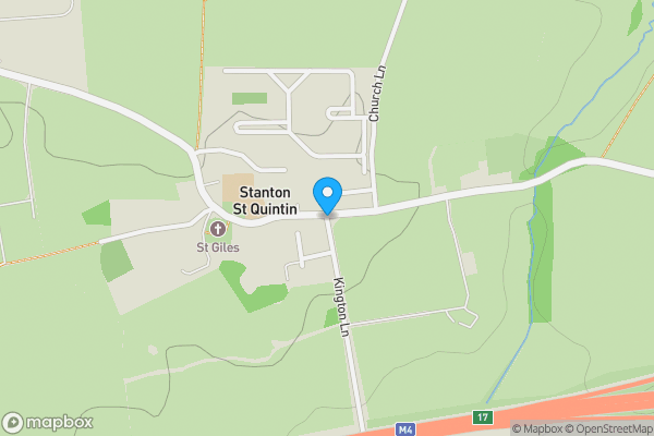 Map location for 5, Newbourne Gardens, Chippenham, Lower Stanton St. Quintin, SN14 6BX