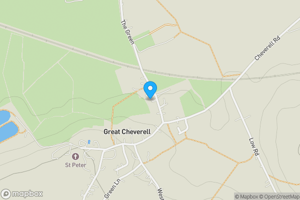 Map location for 9, The Green, Devizes, Great Cheverell, SN10 5XN