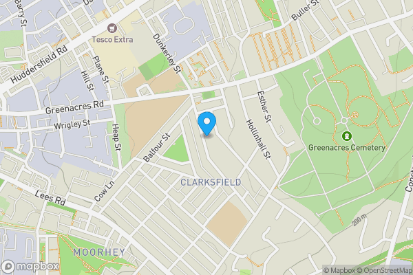 Map location for 45 Hanson Street, Oldham, Greater Manchester OL4 1LG