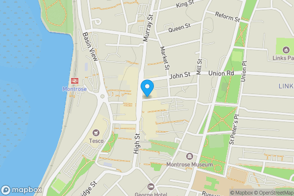 Map location for Unit 3, New Wynd, Let Dominos Investment, Montrose, DD10 8AD