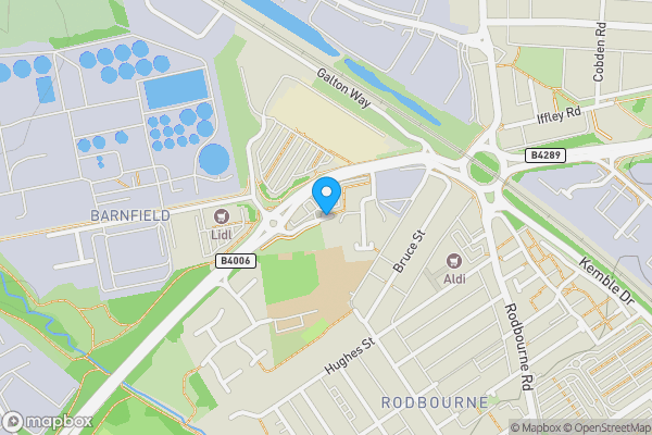 Map location for Land On The East Side Of Barnfield Close, Swindon, Wiltshire SN2 2DP