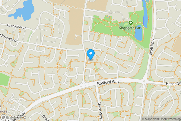 Map location for 32 Sandy Lodge, Yate, Bristol, Avon, BS37 4HE