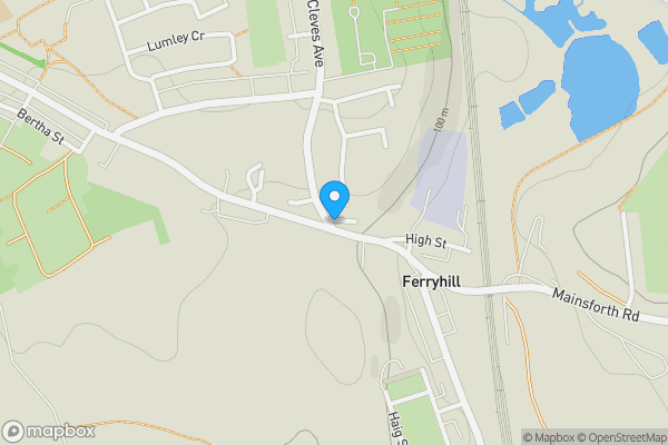 Map location for 34 High Street, Ferryhill, County Durham, DL17 0AG