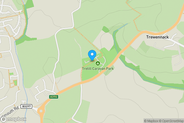 Map location for Trelil Caravan Site, Helston, Cornwall, TR13 0GA