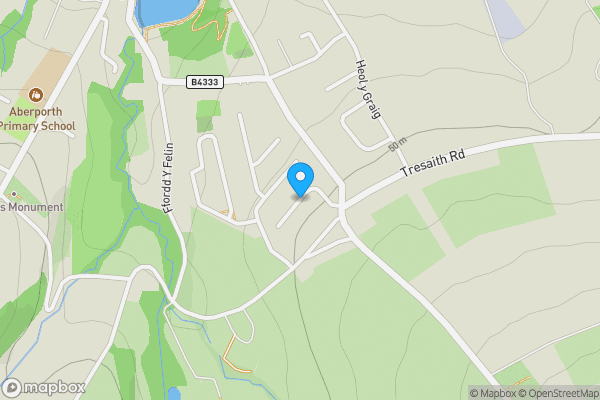 Map location for Anwylfan, Cardigan, SA43 2EL