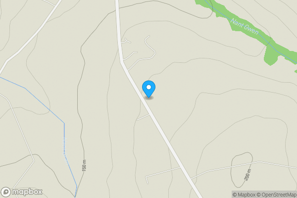 Map location for PENCADER, Dyfed, SA39 9HL