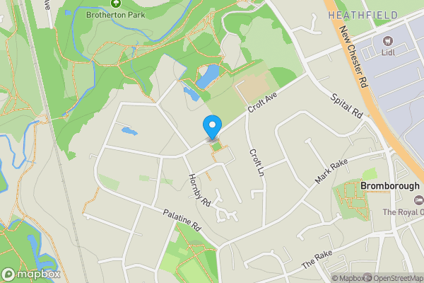 Map location for Hornby Court, Wirral, CH62 2EJ