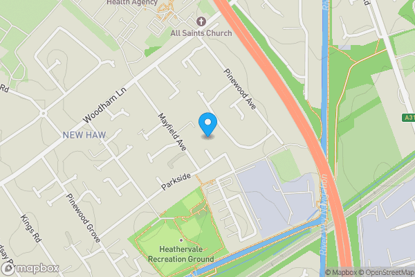 Online Property Auction in London: Mayfield Close, New Haw, Addlestone, KT15 3AJ | Auction ends 04/12/2025, a Guide Price of £225,000+.