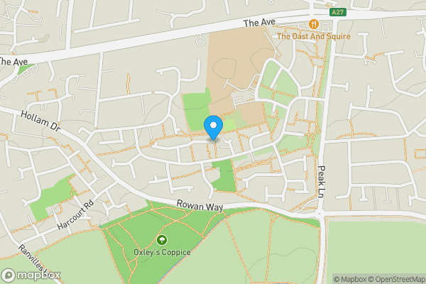 Map location for Flat 29 Sandown Heights, Frogmore, Fareham, Hampshire, PO14 3DD