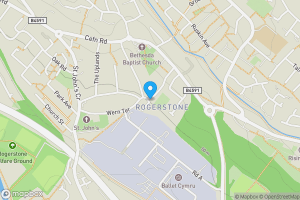 Map location for 47 Bethesda Place, Rogerstone, Newport, NP10 9FF