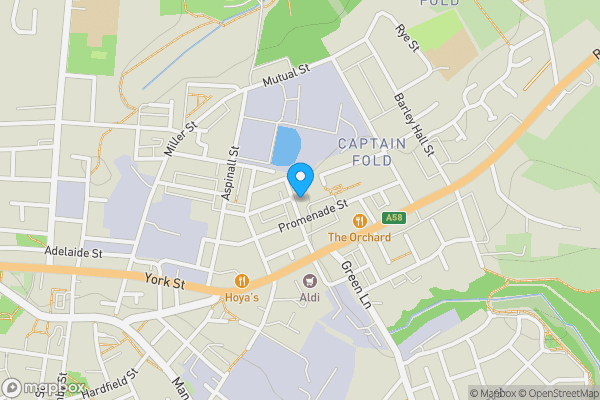 Map location for Land R/O 24 Gorton Street, Heywood, OL10 4ED